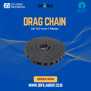 Reprap Drag Chain 7x7 mm 1 Meter